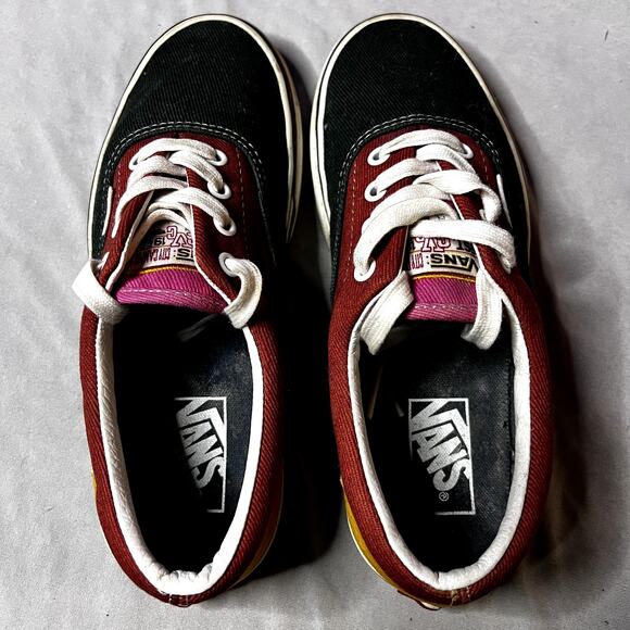 Vans Era Varsity 'Multi-Color' Canvas Shoes | Size US Men's 6 / Women's 7.5 | - Picture 2 of 10